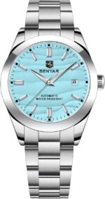 BENYAR Males's Watch Automated Motion Stainless Metal Strap 50M Waterp... - Image 2