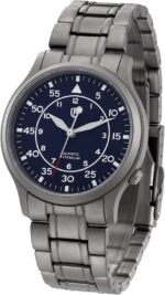 BERNY Titanium Watches for Males Japanese Sweep Second Quartz Motion 5... - Image 2