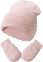 Child Beanie Hat Gloves Set, Youngsters Winter Heat Knit Hat with glvoes,Todd... - Image 2