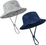 Child Boy Solar Hat, Summer time Seashore UPF 50+ Solar Safety Hats, Toddler Ki... - Image 2