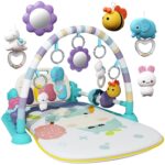 Child Gymnasium With Kick and Play Piano, Exercise Mat for Tummy Time With 5 ... - Image 2