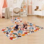 Child Play Mat, 74" × 50“ PlayMat for Playpen, Child Playmat for Ground, ... - Image 2