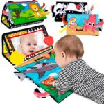 Child Toys 0-6 Months - Tummy Time Toy Child Mirror Toddler Toys with Clo... - Image 2