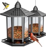 Birdream 2 Pack Chook Feeders for Outside Hanging, Retro Pagoda Design ... - Image 2