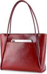 Blofinche Real Leather-based Purses for Ladies Giant Tote Shoulder Bag Rea... - Image 2