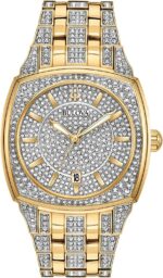 Bulova Males's Crystal Phantom 3-Hand Date Quartz Cushion Formed Case Wa... - Image 2