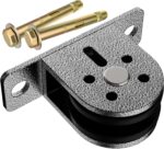 Cable Rope Bearing Pulley Wheel, Wall-Mounted Fastened Pulley Weight Syst... - Image 2