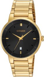 Citizen Quartz Mens Watch, Stainless Metal, Traditional, Gold-Tone (Mannequin:... - Image 2