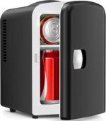 Compact Fridge, Transportable Mini Fridge, Pores and skin Care 4L Capability/6 Ca... - Image 2