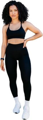 Contour Seamless Leggings, Sculpting Compression, Excessive-Waisted Athleti... - Image 2