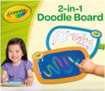 Crayola 2-in-1 Doodle Board for Toddlers, Squishy & Erasable Drawing T... - Image 2