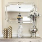 Ornamental Mirror for Wall Decor, 24" X 36" Elegant Dwelling Room Mirror... - Image 2