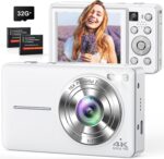 Digital Digital camera, 4K 64MP Cameras for Pictures, Level and Shoot Digit... - Image 2