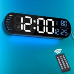 Digital Wall Clock Massive Show, 13.7 inch Massive Digital Wall Clock w... - Image 2