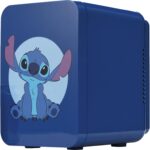 Disney Sew 4L Mini Fridge, 6-Can Transportable Cooler, AC/DC Powered, Th... - Image 2