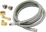 Eastman Dishwasher Set up Package, 12 Foot Hose with Adapters, 3/8 I... - Image 2