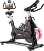 Train Bike, WENOKER Stationary Bike for House, Indoor Bike with Whis... - Image 2