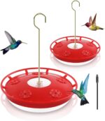 FEED GARDEN 2 Pack 16 OZ Hummingbird Feeders for Outside 5 Feeder Port... - Image 2