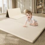 Foam Child Play Mat: PU Leather-based Waterproof Youngsters Playmat - Trifold Flooring... - Image 2