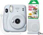 Fujifilm Instax Mini 11 Prompt Digicam Ice White + Minimate Customized Cas... - Image 2