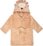 Gerber Unisex Child Plushy Mushy Hooded Animal Character Bathrobe - Image 2