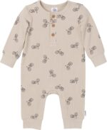 Gerber baby-boys Child Boys' Henley Romper - Image 2