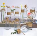 Glass Bud Vases Set of 12,Small Flower Vases for Centerpieces with Rop... - Image 2