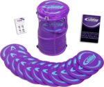 Gliding Discs Membership Pack for Hardwood Flooring (25 Pair, Purple) - Image 2