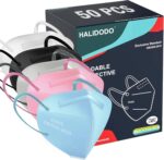 HALIDODO KN95 Face Masks 5-Ply Breathable & Snug Filter Security M... - Image 2