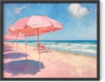 HAUS AND HUES Seashore Wall Artwork - Coastal Artwork Print for Dwelling Room, Beac... - Image 2
