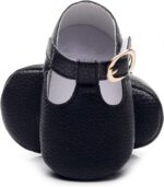 HONGTEYA Toddler Child Woman Mary Janes Flats PU Leather-based Non-Slip Comfortable So... - Image 2