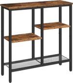HOOBRO Slim Console Desk, Couch Desk, 4-Tier Industrial Hallway Tab... - Image 2