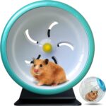 Hamster Wheel,Tremendous Silent Hamster Train Wheels,Adjustable Stand Ha... - Image 2