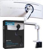 Heavy Responsibility Monitor Arm for Ultrawide Screens as much as 57" and 44 lbs, Si... - Image 2