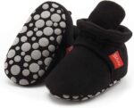 HsdsBebe Unisex New child Child Cotton Booties Non-Slip Sole for Toddler ... - Image 2