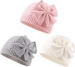 JANGANNSA Winter Heat Knitted Child Hat for Ladies Cotton Lined Toddler T... - Image 2