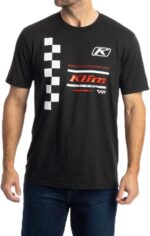 KLIM Males's Checkered Flag Tri-Mix Brief Sleeve T-Shirt - Image 2