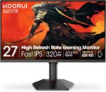 KOORUI Gaming Monitor, 27" Quick IPS Laptop Monitor, 320Hz QHD HDR400... - Image 2