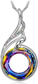 Kate Lynn "Rise From the Ashes Phoenix Necklace Made with Crystals fro... - Image 2