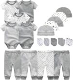 Kiddiezoom Unisex Child Layette Necessities Giftset Clothes Set 19-Piec... - Image 2