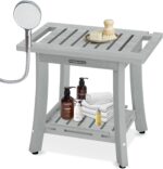 KingPavonini HDPS Bathe Benches for Inside Bathe to Sit on, Waterpro... - Image 2