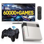 Kinhank Tremendous Console Dice X3 Constructed-in 60,000+ Video games,Retro Video Sport ... - Image 2
