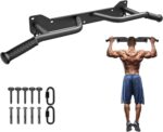 Kipika Pull Up Bar for Doorway Wall Mounted Multi-Grip Power Bar wi... - Image 2