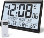 LFF Atomic Clock/By no means Wants Setting, Battery Operated, Atomic Wall Cl... - Image 2