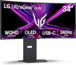 LG 34GX900A-B 34-Inch Ultragear WQHD (3440 x 1440) OLED Curved Gaming ... - Image 2