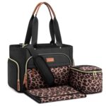 LOVEVOOK Breast Pump Bag & Diaper Tote - 3Pc Set for Breastfeeding Mother... - Image 2