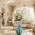 Massive Premium Luxurious Glass Flower Vase Combining Jap and Western A... - Image 2