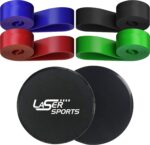 Laser Sports activities Twin Sided Train Gliding Disc - Core Sliders and 4 Res... - Image 2