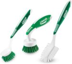 Libman Inexperienced & White Cleansing Brush Equipment, 3-Piece Set, All-Goal Brus... - Image 2
