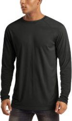 MAGCOMSEN Males's Lengthy Sleeve Shirts UPF 50+ UV Solar Safety Athletic ... - Image 2